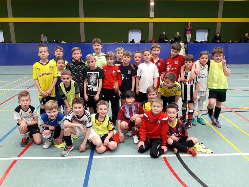 E2 und F Jugend bereiten sich gemeinsam auf den Jufu Cup vor