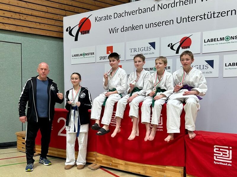 Hörster Karateka erfolgreich bei der Karate Bezirksmeisterschaft Westfalen